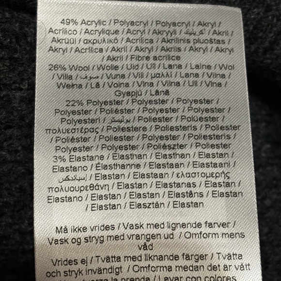 NWT SOYA CONCEPT Nessie Dark Grey Knit Dress - Picture 7 of 8